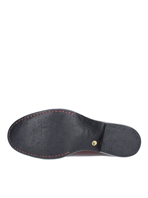 Leather ankle boots JP/DAVID | 3609/3 PAPUAMARRONE BRUCIATO